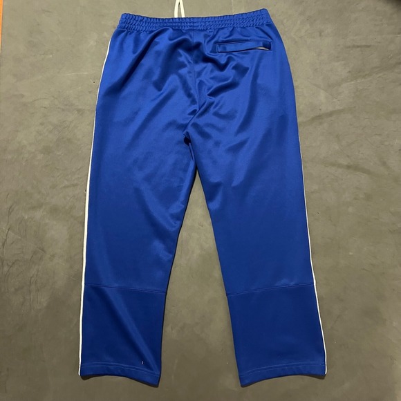 Nike Sportswear HBR Track Pants‎ Mens Large Side Stripe Swoosh Classic Zip Blue - Picture 2 of 10